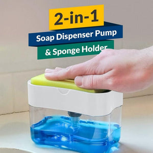 2 IN 1  SOAP DISPENSER