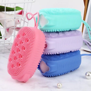 Silicone Body Scrubber Shower Exfoliating